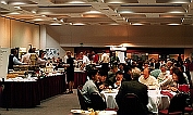 Lunch in the Exhibits Area